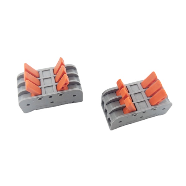 223 Compact 3P Adaptor Connector Universal Plug-in Terminal Block Fast Push-in Wire Splice Lever Nut