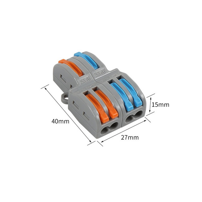 FD13T Universal 1 In 3 Out Splice Joint Wire Quick Connector Fast Terminal Electrical Plug Wire Connectors