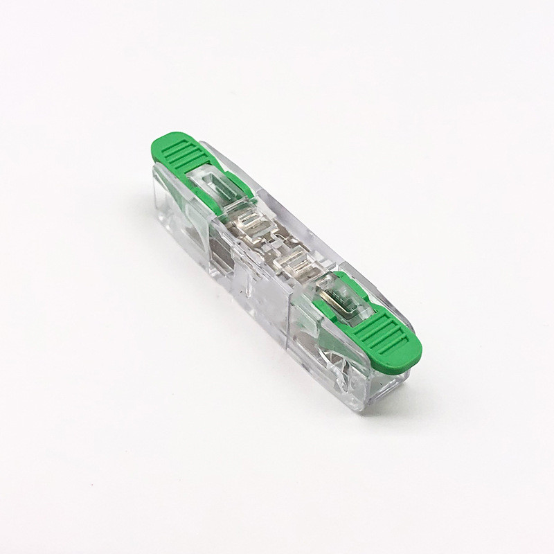 QJ-281-1 Universal 1 In 1 Out Quick Press Fast Wire Connector Without Screw for LED Lighting Applications