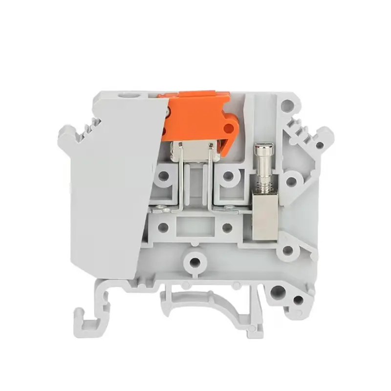 UK-MTK P/P Knife Switch Type DIN Rail Terminal Block – Screw Connector with Pure Copper for 0.2–4mm² Wire