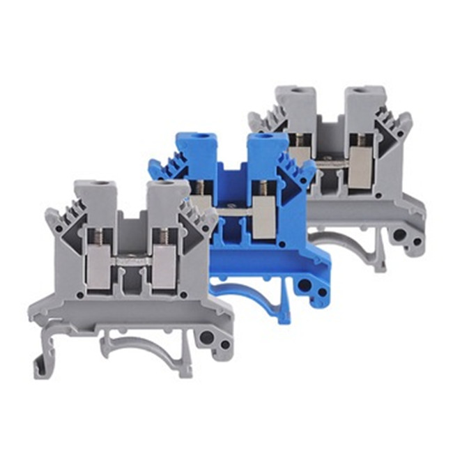 UK2.5B 2.5mm² Din Rail Screw Terminal Block Connector – UK Series Electrical Feed Through Wire Connectors