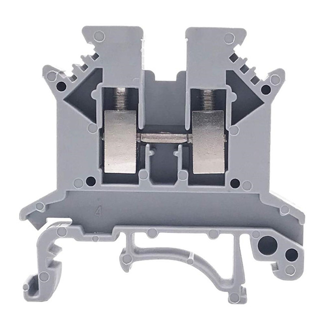 UK2.5B 2.5mm² Din Rail Screw Terminal Block Connector – UK Series Electrical Feed Through Wire Connectors