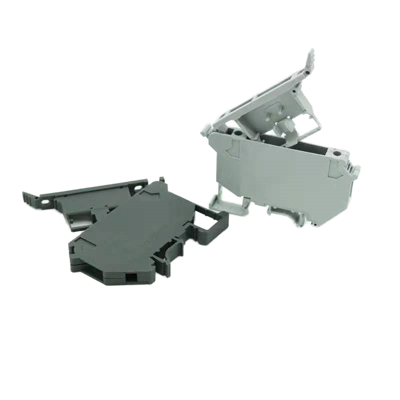 UK5-HESI DIN Rail Fuse Terminal Block – Screw Clamp 1P Connector with Pure Copper Conductor for 4mm² Wire