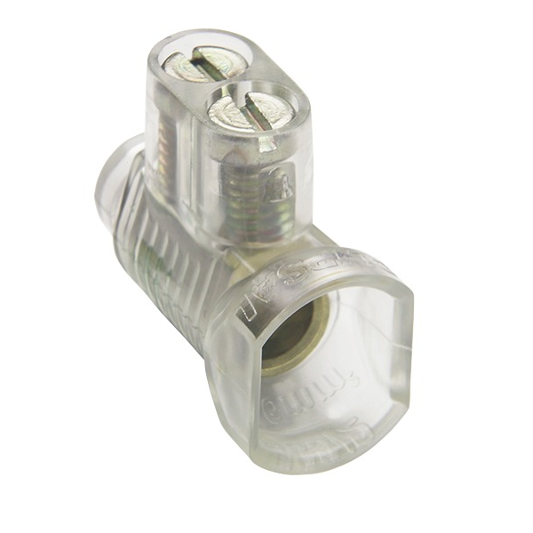 Screw Terminal 1001 Industrial 1 or 2 Pin Transparent DC Wiring Connector - Fixed Press Electrical Screw Terminal Block